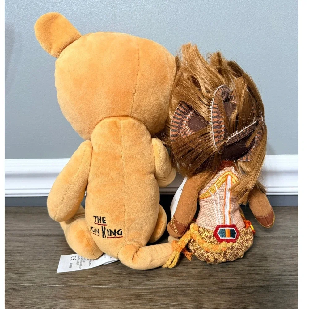 Disney The Lion King Simba Plush Set Broadway Live Stuffed Animal Toy